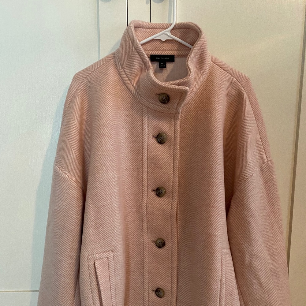 Ann Taylor Jacket in Pink